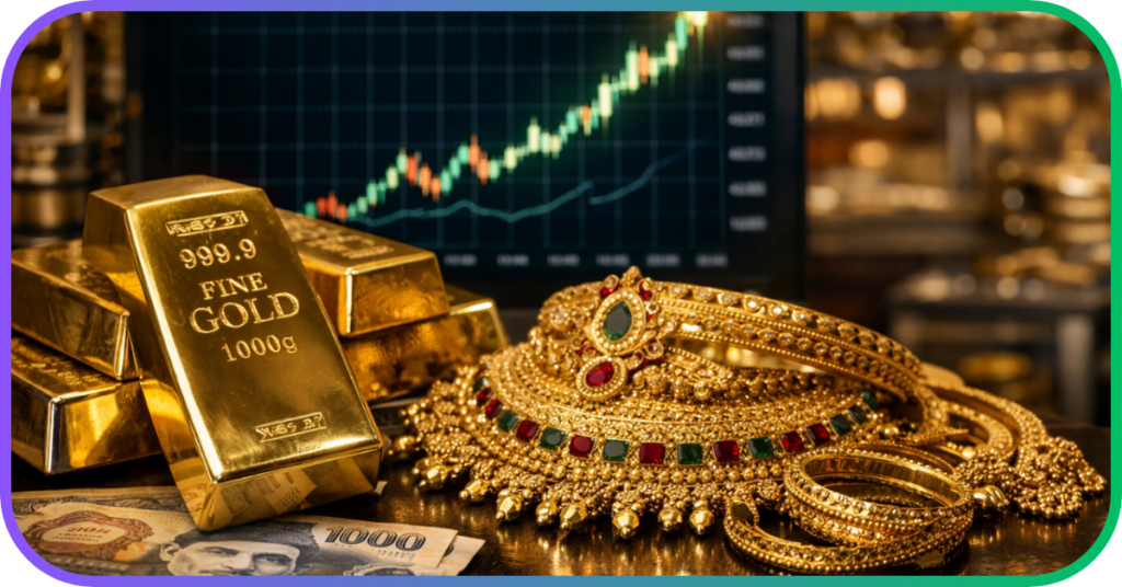 Gold price drops massive 35,500 in Pakistan قیمتوں میں بڑی ہلچل