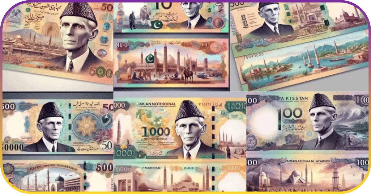 New Currency Notesپاکستان کے نئے کرنسی نوٹ کیسے ہوں گے؟