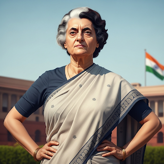 Indira Priyadarshini Gandhi( 19 November 1917 – 31 October 1984)لال بہادر شاستری کے بعد انہیں بھارت کا وزیر اعظم منتخب کیا گیا۔
