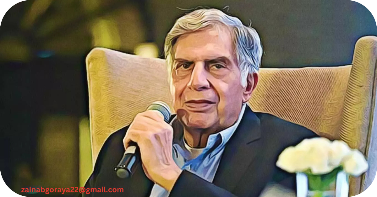 Ratan Tata: A Legacy Larger Than Wealth رتن ٹاٹا:صنعت، اصول اور بصیرت کا نام