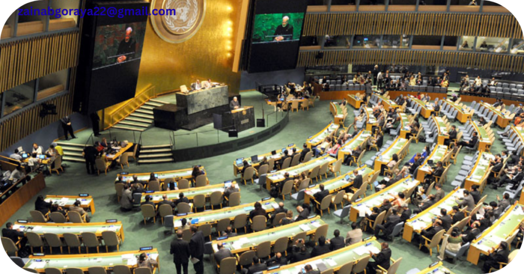 UNGA 80th Session: A Crucial Moment for Global Diplomacyعالمی منظرنامے کی تشکیل کا فیصلہ کن مرحلہ