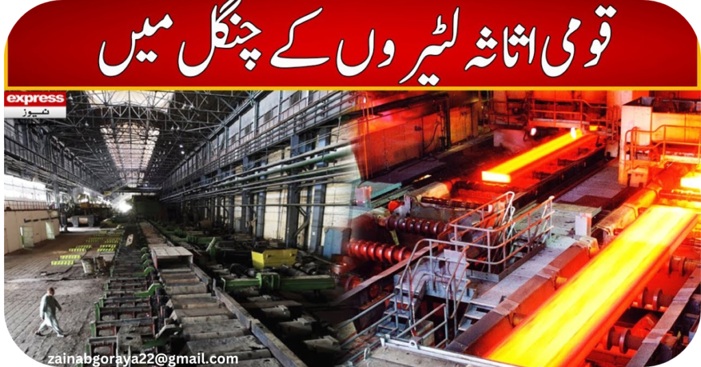 Pakistan Steel Mills Amid Crisis 'sternly sick organization'پاکستان اسٹیل ملز کے اثاثے چوری ہونے لگے