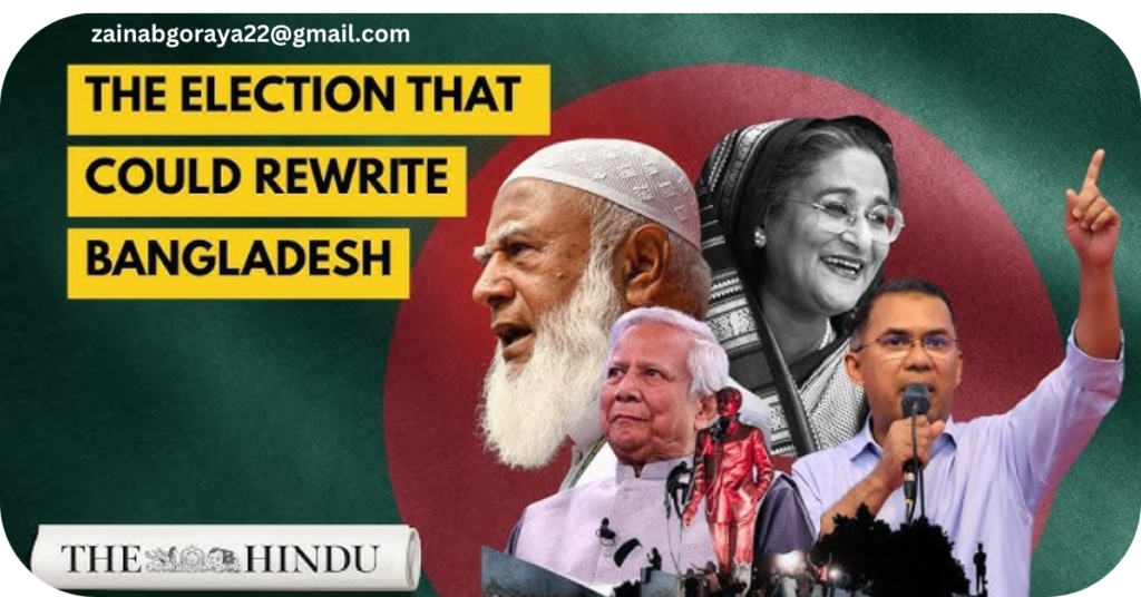 Bangladesh at the Ballot: A Defining Moment for Democracyبنگلہ دیش میں انتخابات