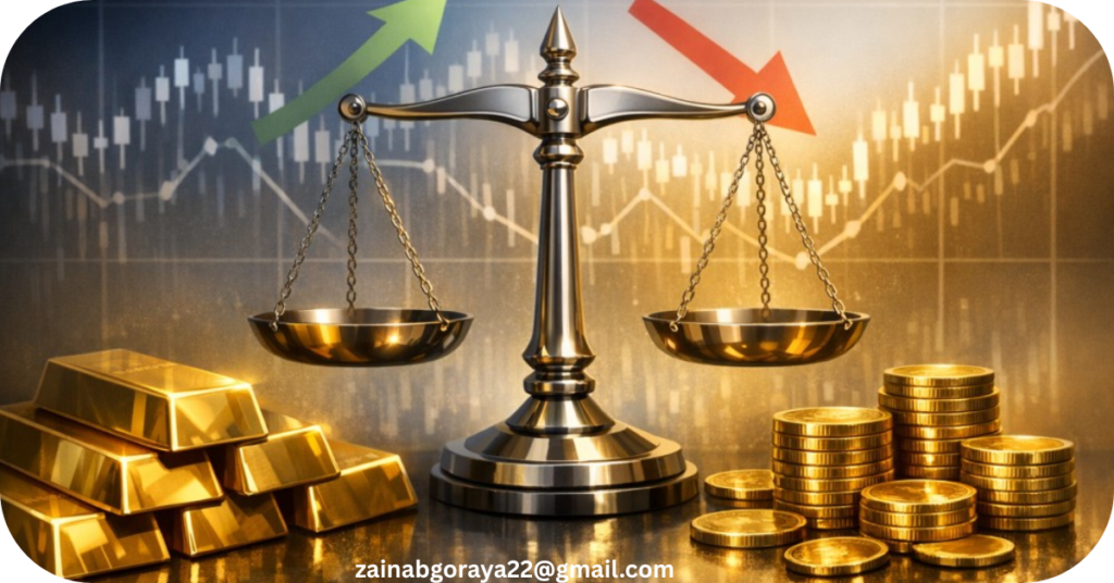 Gold price drops by Rs1,600 per tola in Pakistanسونےقیمتوں میں نمایاں کمی